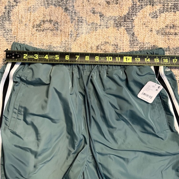 Free People Retro Rider Pants in Midnight Jade Size Large NWT - Picture 7 of 7